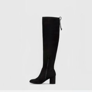 NWT IN ORIGINAL BOX Kelly & Katie Black Over the Knee Boots
